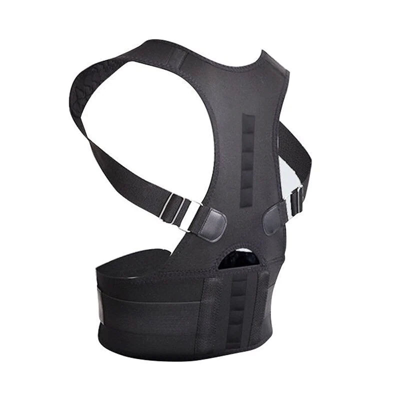 Posture Corrector Support Magnetic Back Shoulder Brace Belt Band for Men Women