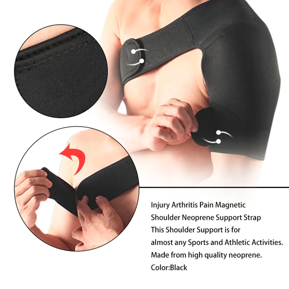 Shoulder Brace Support Compression Sleeve Torn Rotator Cuff Relief Joint AC Pain