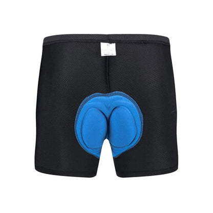 Men Women Cycling Shorts Bicycle Bike Underwear Pants with Sponge Gel 3D Padded